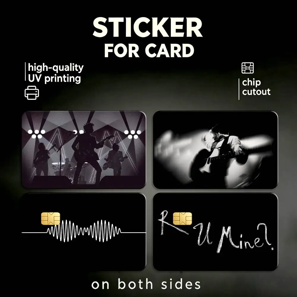 Rock Band A-Arctic Monkeys HD Waterproof Card Skins Protective Stickers for Credit Bank Game Cards
Rock Band A-Arctic Monkeys HD Waterproof Card Skins Protective Stickers for Credit Bank Game Cards
