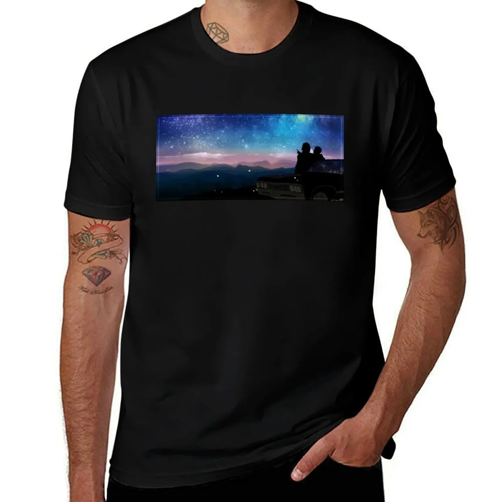 Winchesters Above the Sky T-Shirt Clothing plus sizes Personalized t-shirt plain heavy weight t shirts for men
Winchesters Above the Sky T-Shirt Clothing plus sizes Personalized t-shirt plain heavy weight t shirts for men