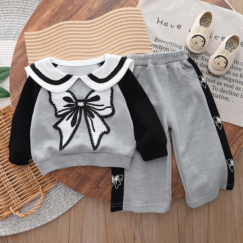 Girls Clothes Sets Spring Autumn 2024 Children Cotton Coats Sweatshirts Pants 2pcs Cute Suit For Baby Tracksuits Kids Outfits 5Y
Girls Clothes Sets Spring Autumn 2024 Children Cotton Coats Sweatshirts Pants 2pcs Cute Suit For Baby Tracksuits Kids Outfits 5Y