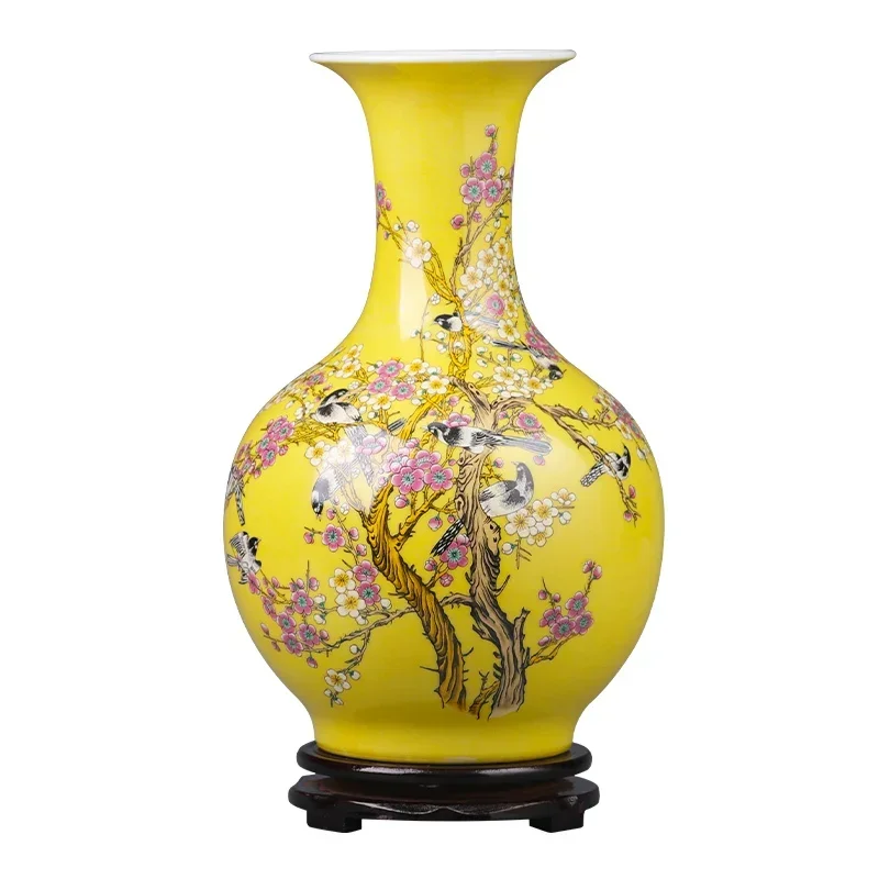 living room flower arrangement Chinese home TV cabinet decoration porcelain vase
living room flower arrangement Chinese home TV cabinet decoration porcelain vase