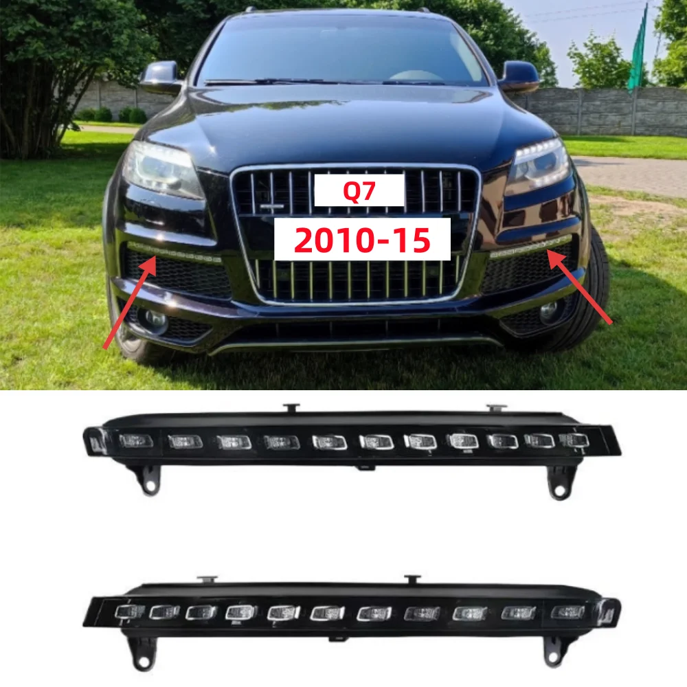 For Audi Q7 2010-2015 car front bumper LED daytime running turn signal OE: 4L09530042E (L) 4L0953041E (R)
For Audi Q7 2010-2015 car front bumper LED daytime running turn signal OE: 4L09530042E (L) 4L0953041E (R)