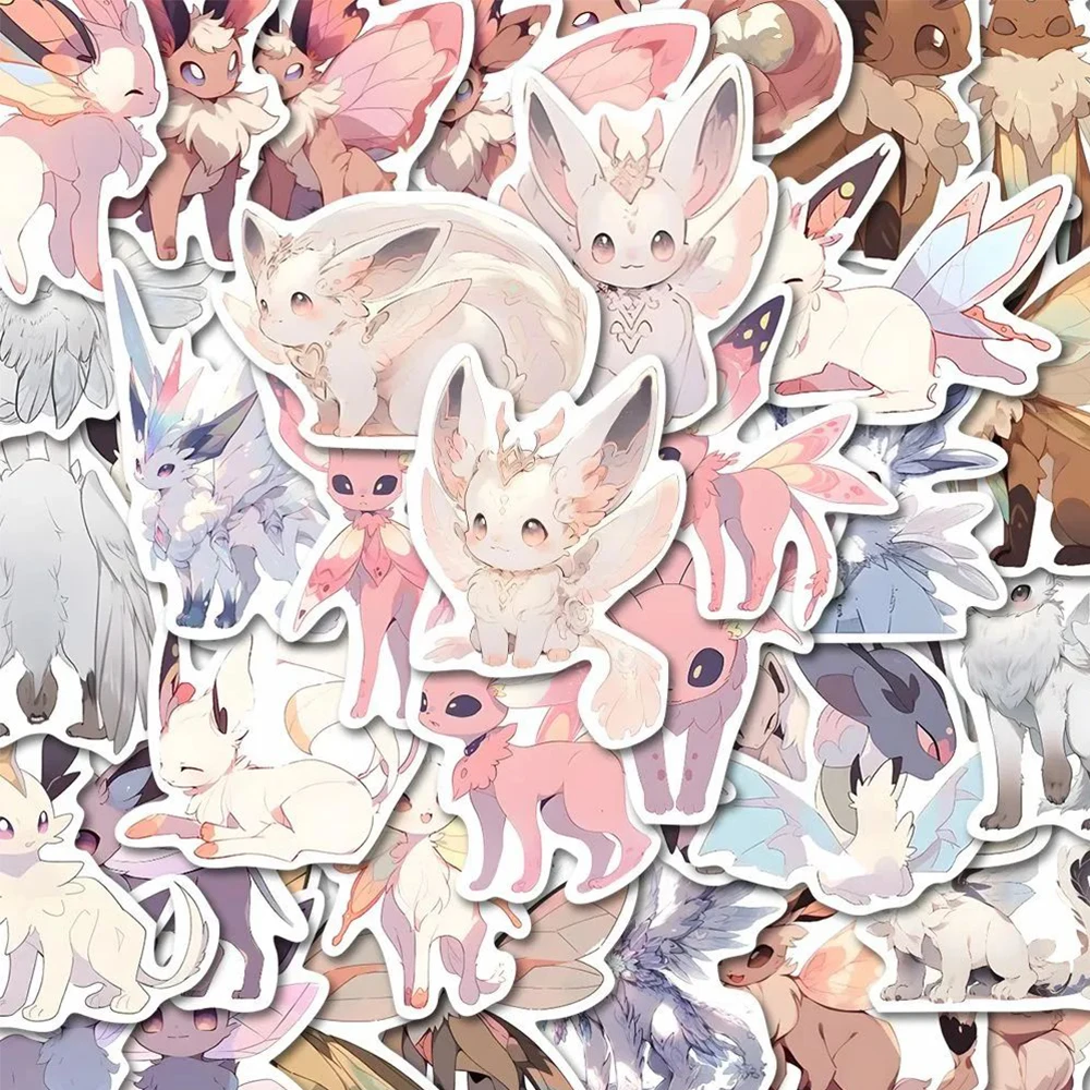 10/30/63pcs Kawaii Anime Cartoon Pokemon Eevee Stickers Laptop Fridge Water Bottle Skateboard Car Waterproof Sticker Kids Toys
10/30/63pcs Kawaii Anime Cartoon Pokemon Eevee Stickers Laptop Fridge Water Bottle Skateboard Car Waterproof Sticker Kids Toys