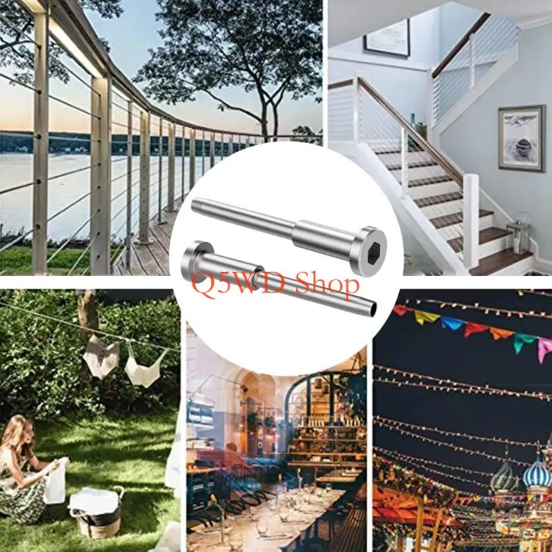 Q5WD Промышленные невидимые кабельные перила в сборе Стальная фурнитура Наружные и внутренние кабельные системы для проектов на
Q5WD Промышленные невидимые кабельные перила в сборе Стальная фурнитура Наружные и внутренние кабельные системы для проектов на