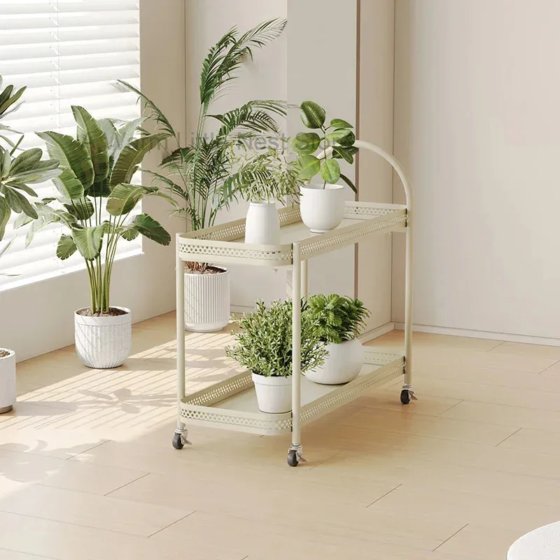 Mobile Flower Rack Balcony Living Room Indoor Floor Iron Multi-layer Flower Pot Rack Plant Placement Shelves Outdoor Furniture
Mobile Flower Rack Balcony Living Room Indoor Floor Iron Multi-layer Flower Pot Rack Plant Placement Shelves Outdoor Furniture