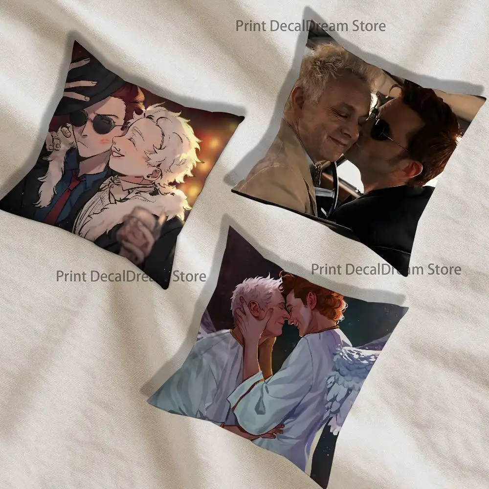 Ineffable Husbands C-Crowley and Aziraphale Pillow Case Sofa Decor Office Room Printing Cushion Cover Decorations and Protector
Ineffable Husbands C-Crowley and Aziraphale Pillow Case Sofa Decor Office Room Printing Cushion Cover Decorations and Protector