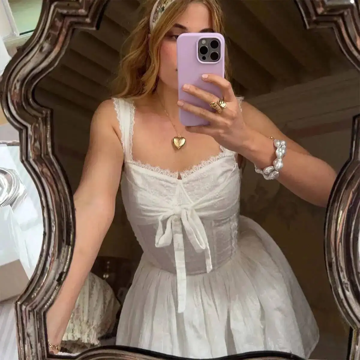 And Elegant New French-style Sexy Low-cut Waist-cinching Embroidered Camisole Dress For Women 2365
And Elegant New French-style Sexy Low-cut Waist-cinching Embroidered Camisole Dress For Women 2365
