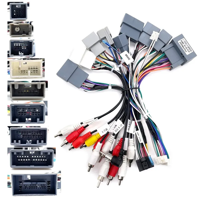 16 Pin Car Radio Cable Harness For Civic CRV 12-14 Year Universal Power Cord Auto Radio CD DVD Wiring Connector Adapter Canbus
16 Pin Car Radio Cable Harness For Civic CRV 12-14 Year Universal Power Cord Auto Radio CD DVD Wiring Connector Adapter Canbus