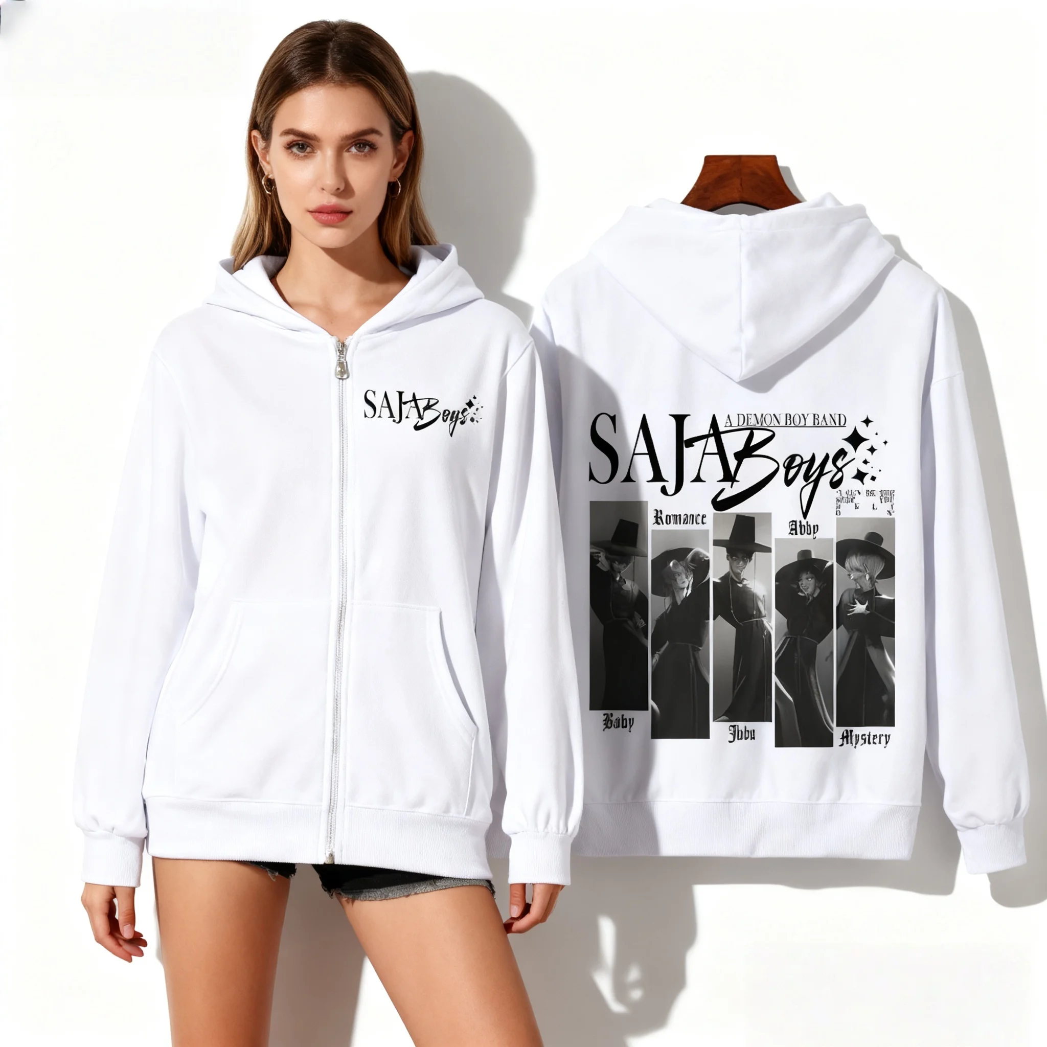 Осенне-зимняя толстовка на молнии KOPO Gaza, мужская команда ведьмы, охотничья команда, очень большое 3D милое крутое пальто для женщин и девочек в одном стиле
Осенне-зимняя толстовка на молнии KOPO Gaza, мужская команда ведьмы, охотничья команда, очень большое 3D милое крутое пальто для женщин и девочек в одном стиле