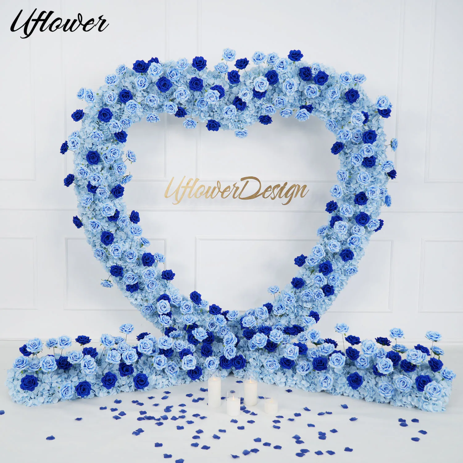 Window Luxury Blue 5D Floral Arrangement Heart-Shaped Flower Wedding Backdrop Decor Flower Row Party Arch Prop Flowers Wall DIY
Window Luxury Blue 5D Floral Arrangement Heart-Shaped Flower Wedding Backdrop Decor Flower Row Party Arch Prop Flowers Wall DIY