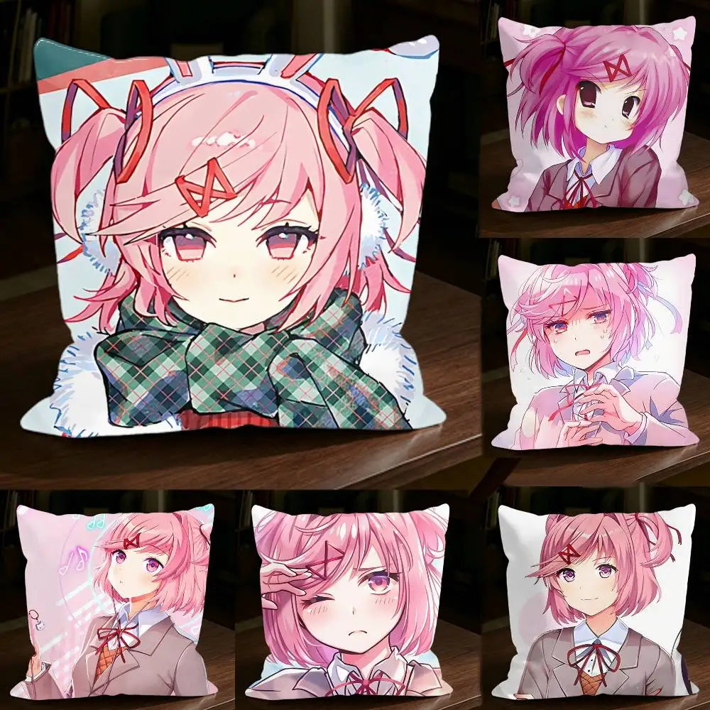 NEW Art N-Natsuki Game DDLC Square Sofa Pillow Cover Solid Color Living Room Home Decor Cushion Case
NEW Art N-Natsuki Game DDLC Square Sofa Pillow Cover Solid Color Living Room Home Decor Cushion Case