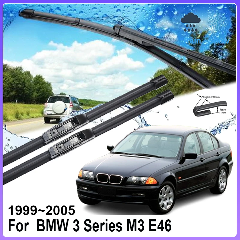Car Window Wipers For BMW 3 Series M3 E46 Accessories 1999~2005 Front Rubber Windshields Windscreen Auto Rain Blade Brushe Parts
Car Window Wipers For BMW 3 Series M3 E46 Accessories 1999~2005 Front Rubber Windshields Windscreen Auto Rain Blade Brushe Parts