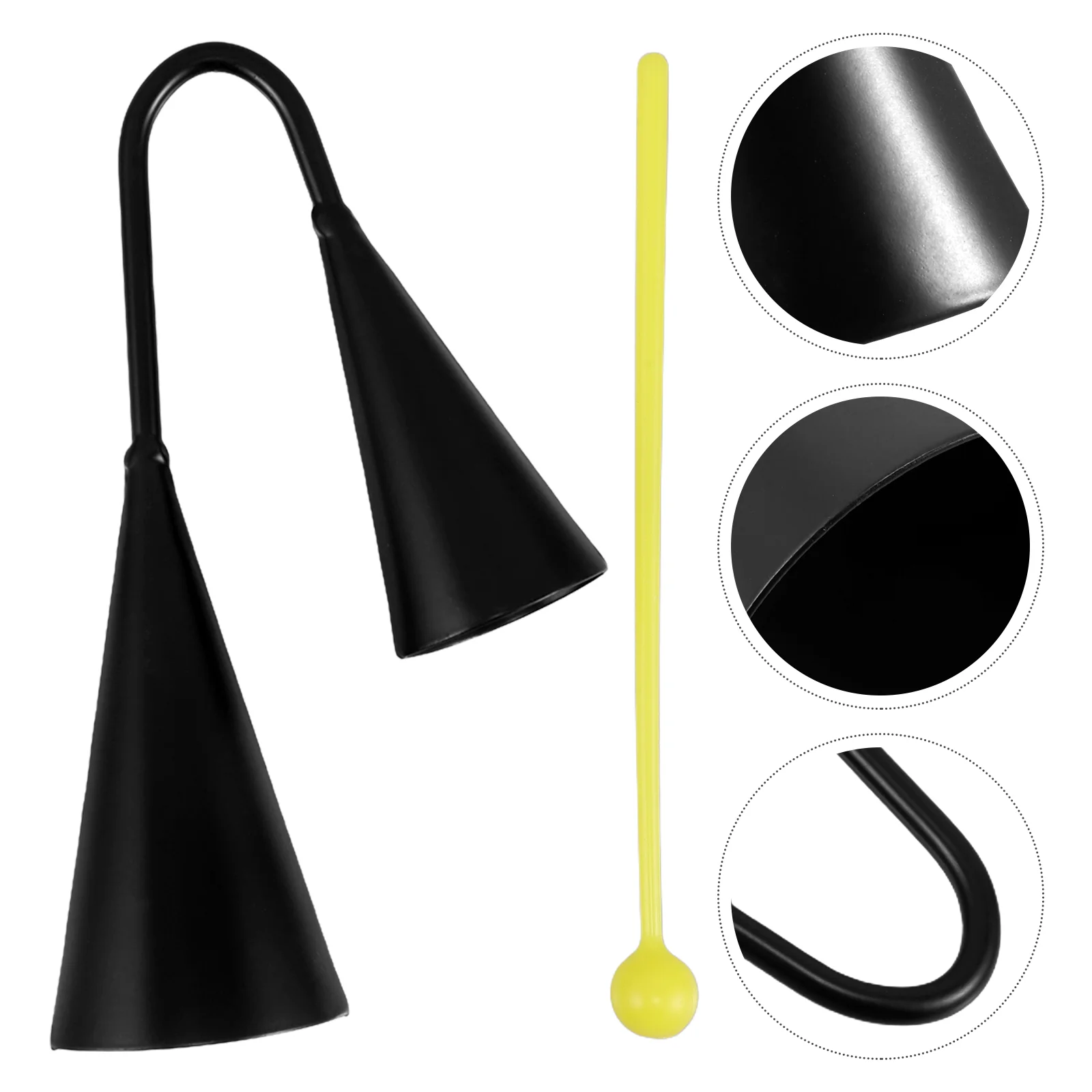 Musical Cultivation Handheld Percussion for Kids Two Tone Bell Binaural Agogo Bells Latin Iron
Musical Cultivation Handheld Percussion for Kids Two Tone Bell Binaural Agogo Bells Latin Iron