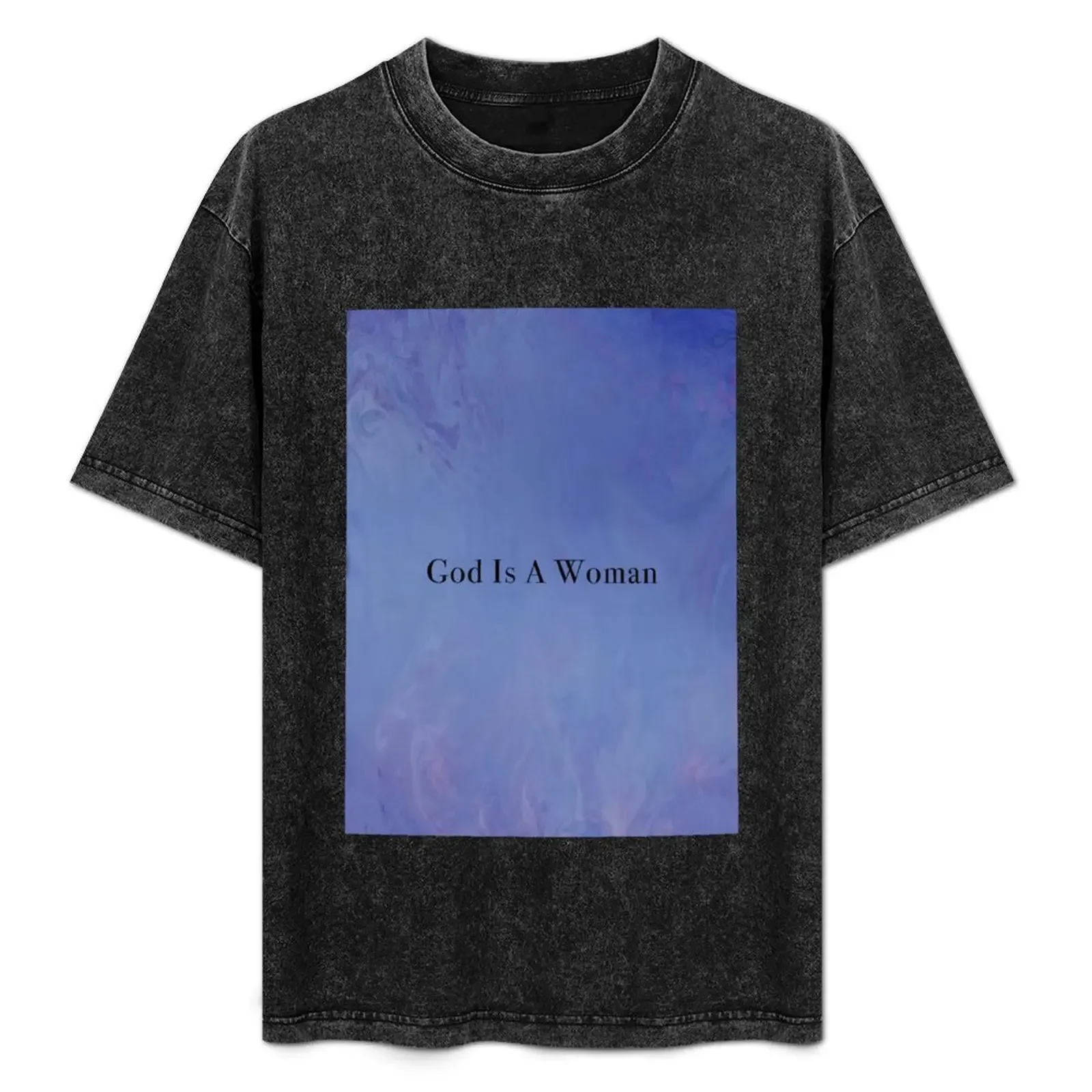 God Is A Woman - Paint - Black T-Shirt blanks Funny t-shirt fashion shirts designer t shirt men
God Is A Woman - Paint - Black T-Shirt blanks Funny t-shirt fashion shirts designer t shirt men