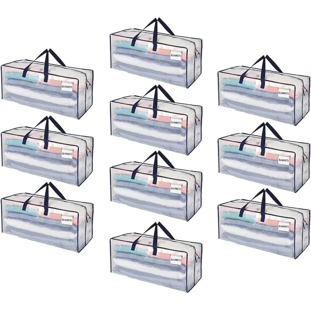 10-Count Heavy-Duty Moving Bags with Backpack Straps, Zippers, and Handles - Large Packing Bags for Dorms and Moving
10-Count Heavy-Duty Moving Bags with Backpack Straps, Zippers, and Handles - Large Packing Bags for Dorms and Moving