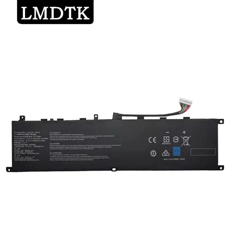 Аккумулятор LMDTK для ноутбука MSI Creator 15 A10SD A10SF GS66 Stealth 10SFS 10SGS 10SE-045 10UG GE66 Raider WS66
Аккумулятор LMDTK для ноутбука MSI Creator 15 A10SD A10SF GS66 Stealth 10SFS 10SGS 10SE-045 10UG GE66 Raider WS66