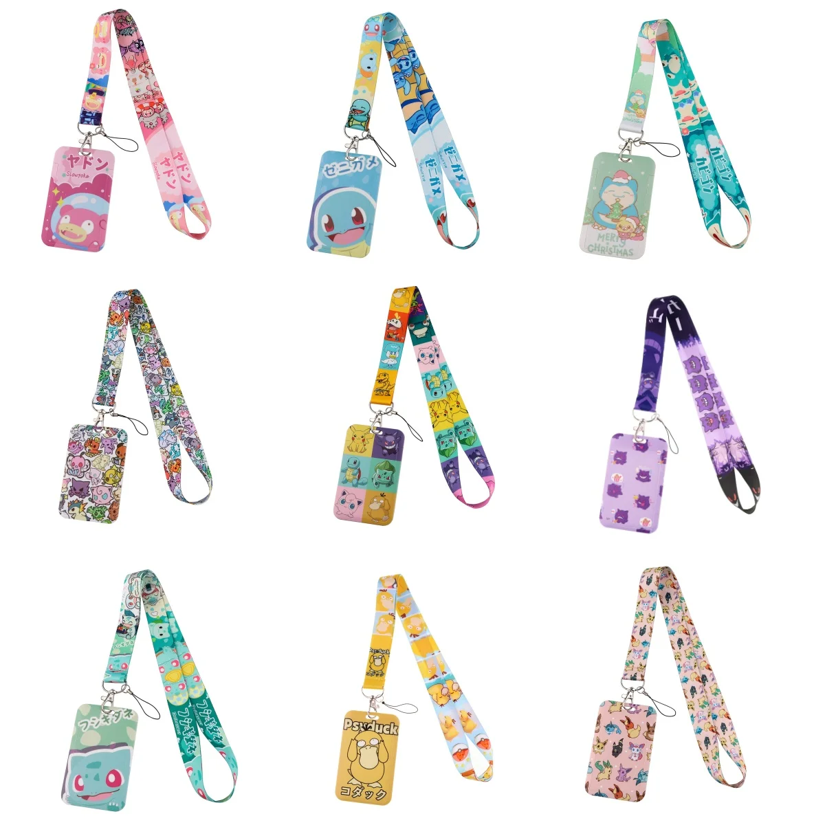 Wholesale!!! QT608 Mini Pok é mon Cartoon Key Rope ID Badge Clip Animal Phone Neck with Keychain Student Information Clip
Wholesale!!! QT608 Mini Pok é mon Cartoon Key Rope ID Badge Clip Animal Phone Neck with Keychain Student Information Clip