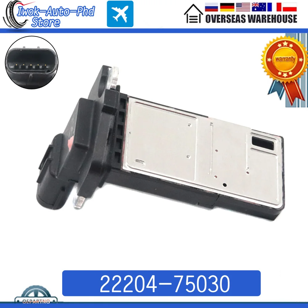 22204-75030 MAF MASS AIR FLOW METER SENSOR 22680-AA360 for Toyota Sequoia Tundra Subaru Forester Impreza Legacy Liberty 2.0
22204-75030 MAF MASS AIR FLOW METER SENSOR 22680-AA360 for Toyota Sequoia Tundra Subaru Forester Impreza Legacy Liberty 2.0