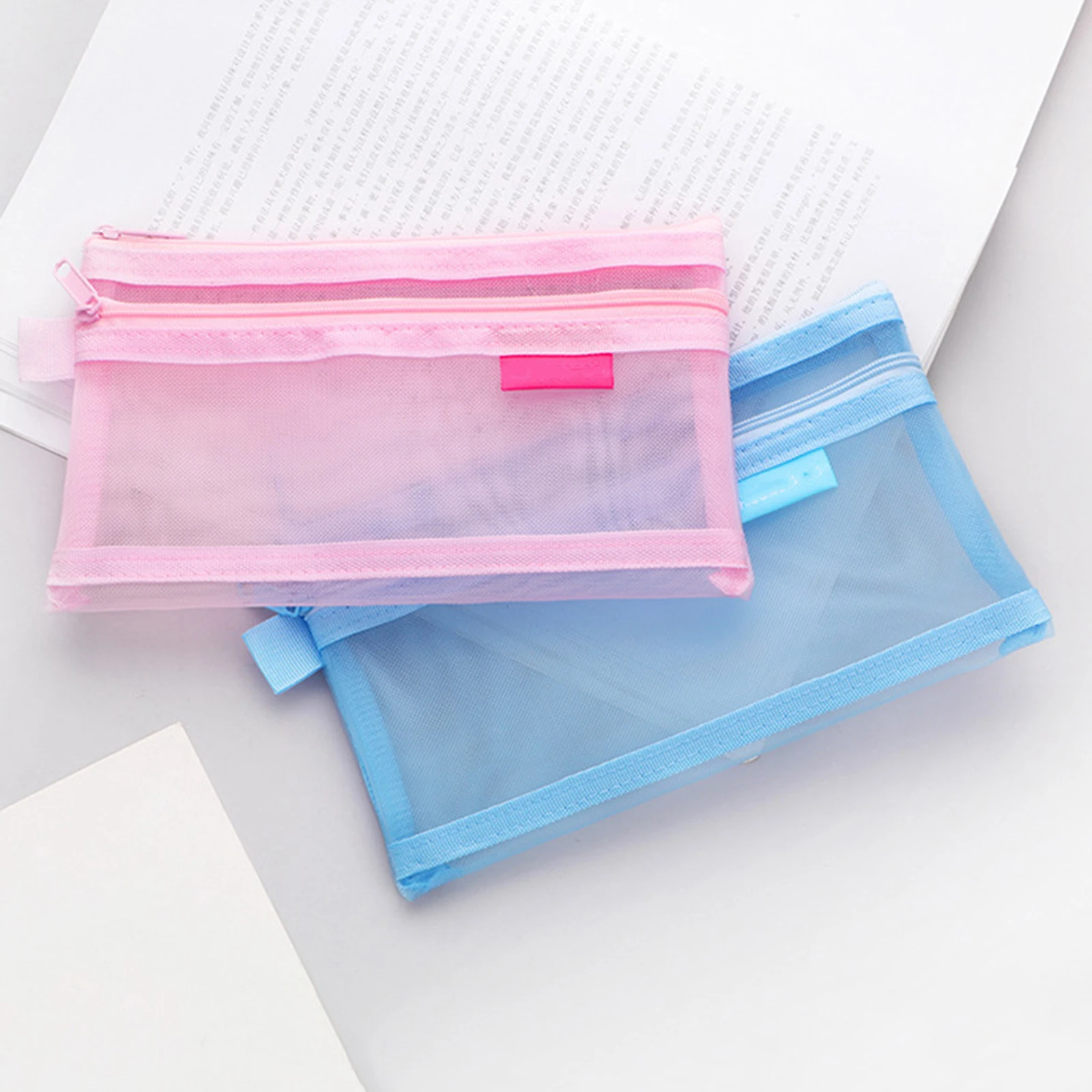 3 Pcs Double Layer Transparent Pencil Case Large Capacity School Stationery ganizer Pen Bag Desk Supplies Nylon
3 Pcs Double Layer Transparent Pencil Case Large Capacity School Stationery ganizer Pen Bag Desk Supplies Nylon