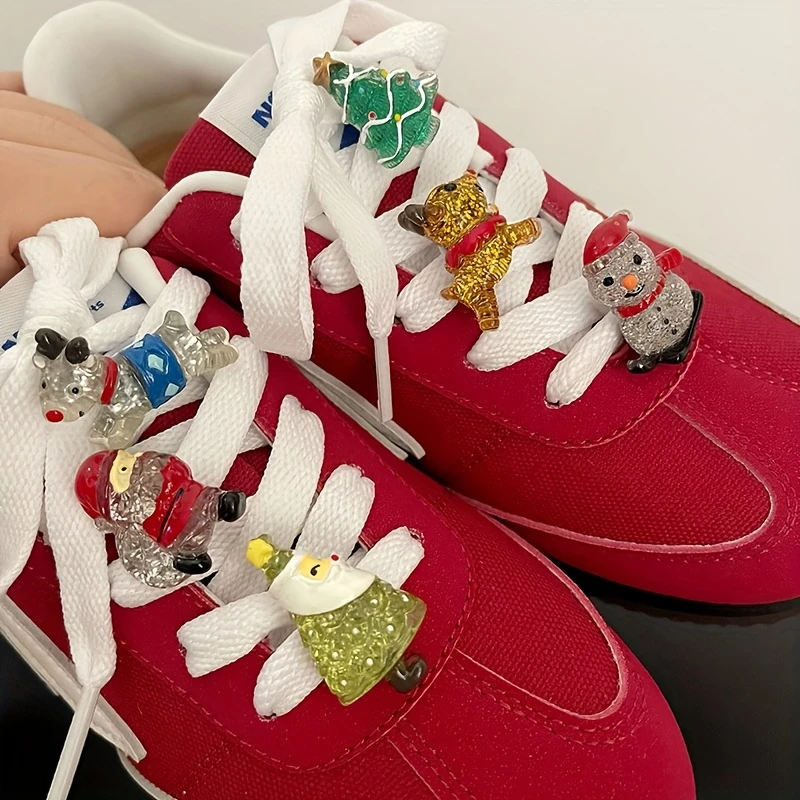 Set of 6 Christmas Series Shoe Accessories Three-Dimensional Detachable Set Suitable for Sports Shoe Accessories Boot Decoration
Set of 6 Christmas Series Shoe Accessories Three-Dimensional Detachable Set Suitable for Sports Shoe Accessories Boot Decoration