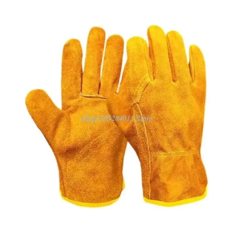 R6FF Comfortable Gardening Gloves Wear Resistant Leather Work Gloves Safety Work Gloves for Construction Mechanic Welding
R6FF Comfortable Gardening Gloves Wear Resistant Leather Work Gloves Safety Work Gloves for Construction Mechanic Welding
