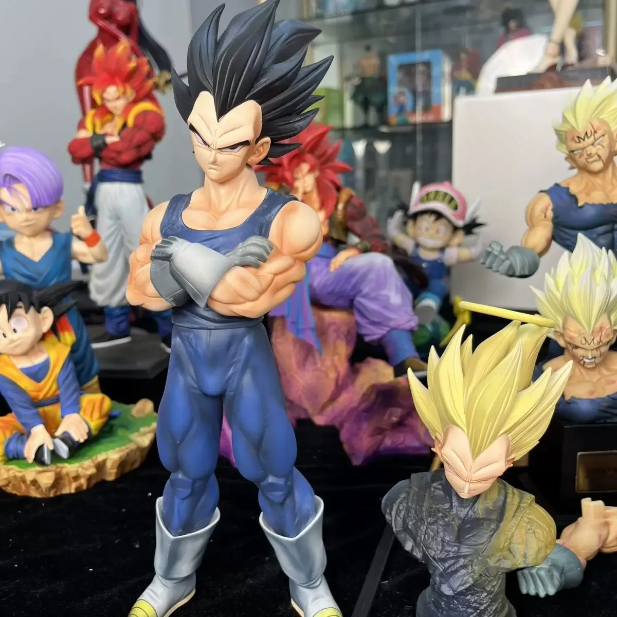 Dragon Ball Z Majin Vegeta Statue Figurine With Replace Head Vegeta Super Saiyan Figure 27cm/10.63'' Collection Model Toys Gifts
Dragon Ball Z Majin Vegeta Statue Figurine With Replace Head Vegeta Super Saiyan Figure 27cm/10.63'' Collection Model Toys Gifts