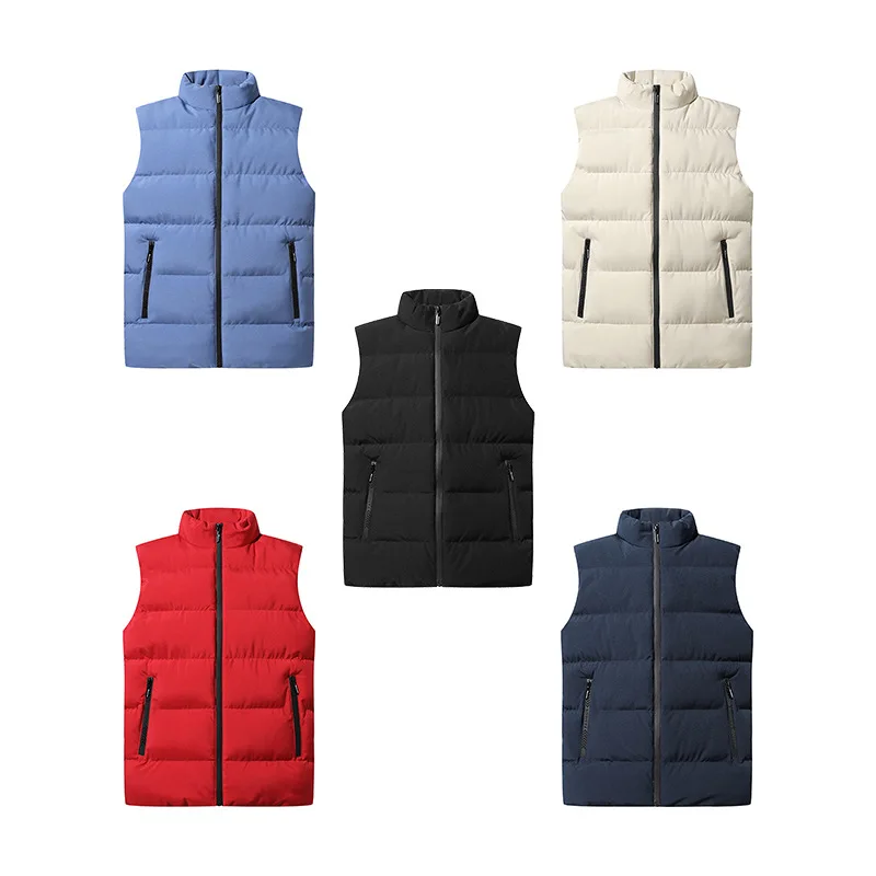 Autumn And Winter Men's Waistcoat Plus Size Down Cotton Thickening Vest Casual Sports Waistcoat Warm Jacket
Autumn And Winter Men's Waistcoat Plus Size Down Cotton Thickening Vest Casual Sports Waistcoat Warm Jacket