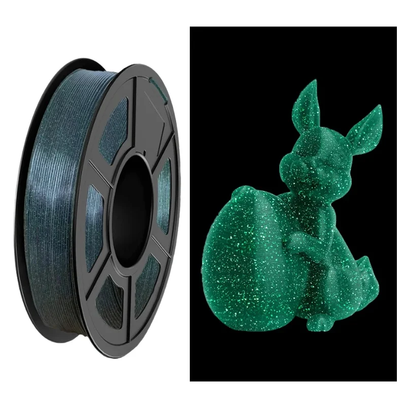 Светящаяся нить PLA 1,75 мм для 3D-принтера, светящаяся в темноте, 1 кг/500 г/250 г, звезды светлячков, сублимационная нить для 3D-печати, Радуга
Светящаяся нить PLA 1,75 мм для 3D-принтера, светящаяся в темноте, 1 кг/500 г/250 г, звезды светлячков, сублимационная нить для 3D-печати, Радуга