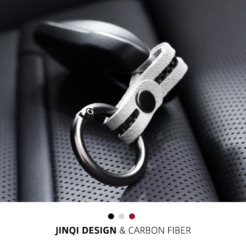 Carbon fiber car keychain, high-end men's anti-lost keychain pendant, suitable for BMW, Mercedes-Benz, Audi, Porsche
Carbon fiber car keychain, high-end men's anti-lost keychain pendant, suitable for BMW, Mercedes-Benz, Audi, Porsche