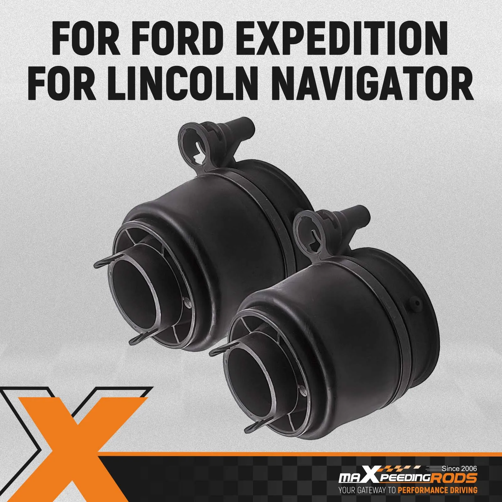 2x передняя пневматическая стойка для Lincoln Navigator 2003-2006, пневматическая подвеска 6L1Z3C199AA
2x передняя пневматическая стойка для Lincoln Navigator 2003-2006, пневматическая подвеска 6L1Z3C199AA