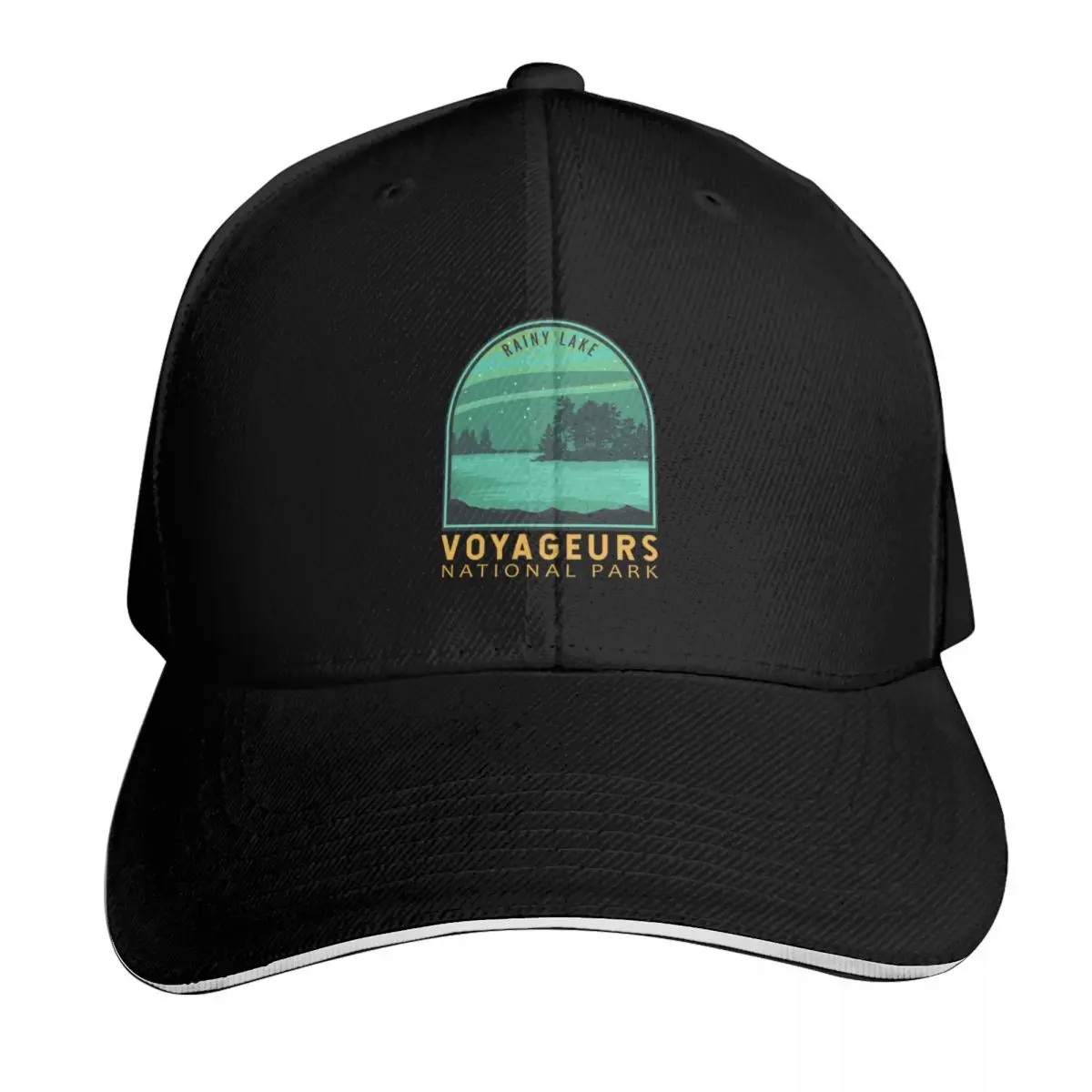 Voyageurs National Park Rainy Lake Vintage Emblem Baseball Cap Luxury Hat sailor cap for men New Hat Fishing cap Women Men's
Voyageurs National Park Rainy Lake Vintage Emblem Baseball Cap Luxury Hat sailor cap for men New Hat Fishing cap Women Men's