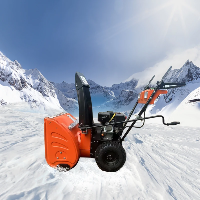 Loncin 6.5HP Gasoline Engine Snow Thrower with Double Wheels Medium Pressure Inflatable Blower for Snow Sweeping
Loncin 6.5HP Gasoline Engine Snow Thrower with Double Wheels Medium Pressure Inflatable Blower for Snow Sweeping