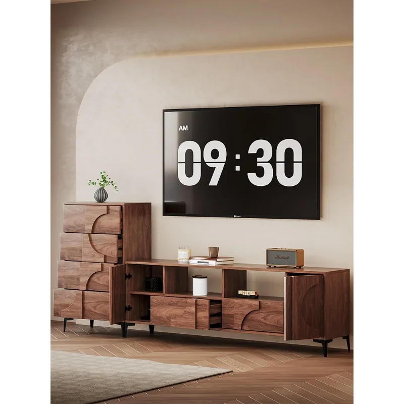 Solid wood TV Modern simple living room Home floor storage Locker TV Bucket cabinet Standing cabinet
Solid wood TV Modern simple living room Home floor storage Locker TV Bucket cabinet Standing cabinet