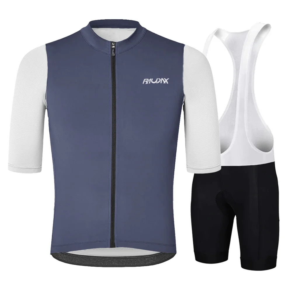 RAUDAX Men's Short Sleeve Cycling Jersey Set with Bib Shorts MTB Bike Clothing High Quality Ropa Ciclismo Summer Bicycle Wear
RAUDAX Men's Short Sleeve Cycling Jersey Set with Bib Shorts MTB Bike Clothing High Quality Ropa Ciclismo Summer Bicycle Wear