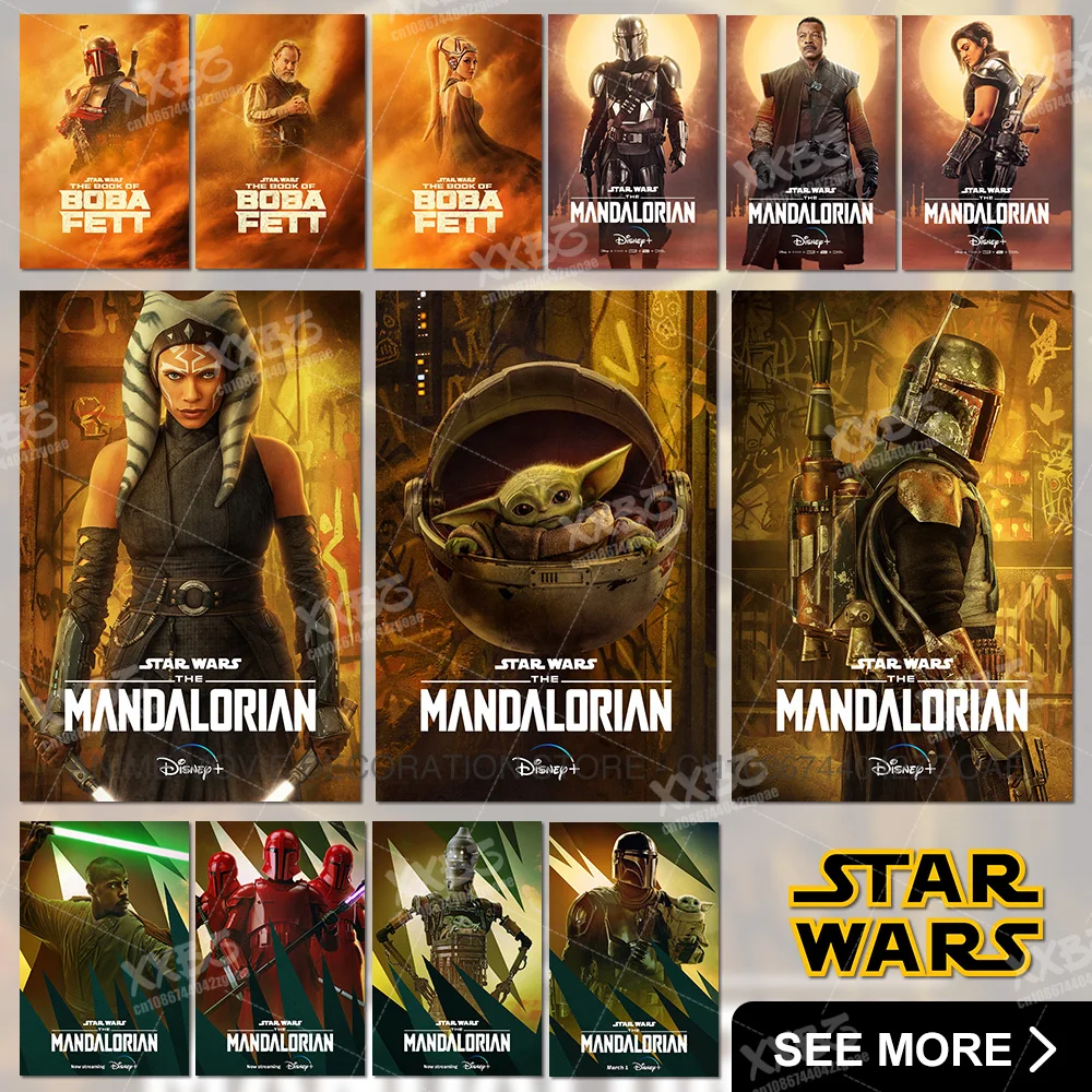 Star Wars Poster The Mandalorian Movie Painting The Book Of Boba Fett Home Decor Wall Artwork Anakin Skywalker Picture No Frame
Star Wars Poster The Mandalorian Movie Painting The Book Of Boba Fett Home Decor Wall Artwork Anakin Skywalker Picture No Frame