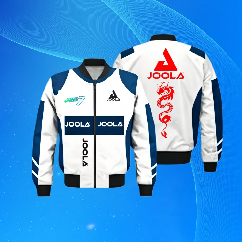 Professional JOOLA Ping Pong Training Jacket Full Zip Long Sleeve Sport Coat Breathable Sweat-Wicking Table Tennis Competition O
Professional JOOLA Ping Pong Training Jacket Full Zip Long Sleeve Sport Coat Breathable Sweat-Wicking Table Tennis Competition O