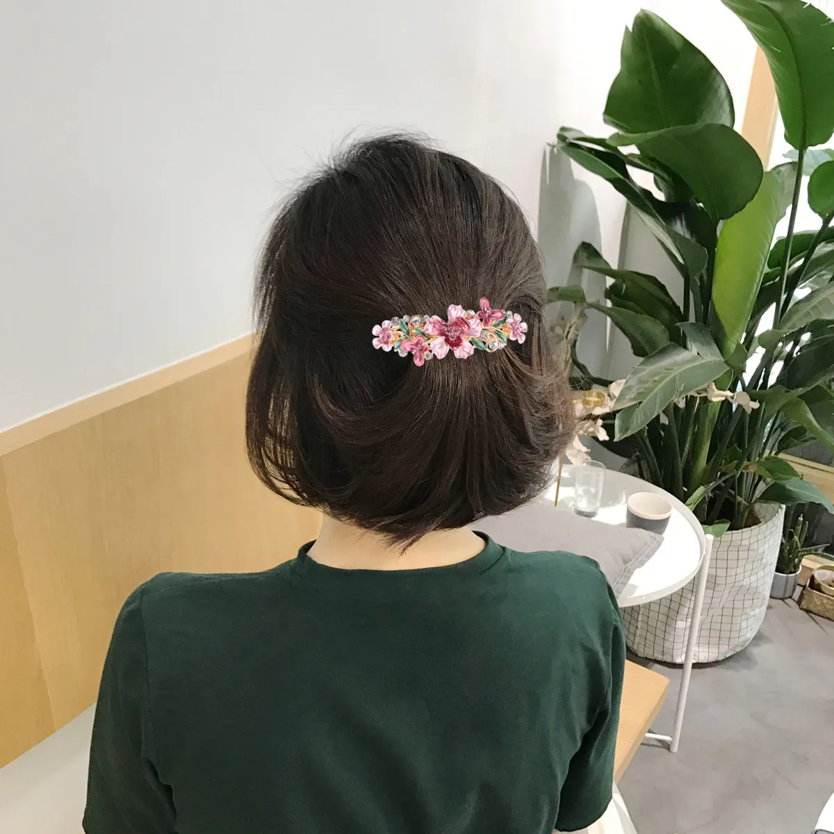 4Pcs Rhinestone Plum Blossom Metal Hair Clips Flower Barrettes Decorative Accessories for Women Girls Blue Pink Purple Coffee
4Pcs Rhinestone Plum Blossom Metal Hair Clips Flower Barrettes Decorative Accessories for Women Girls Blue Pink Purple Coffee