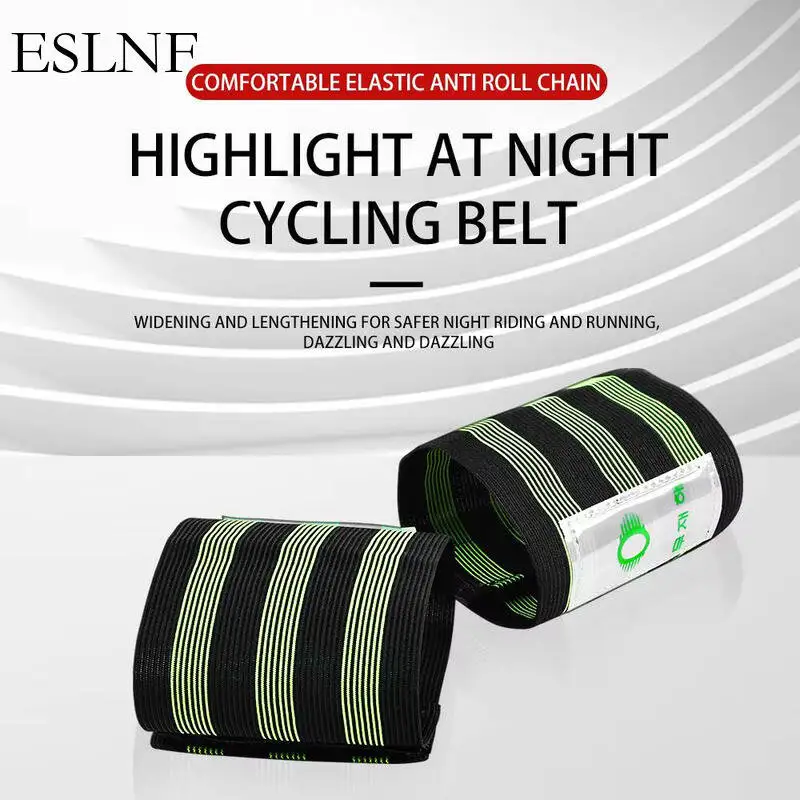 ESLNF Universal Reflective Bike Safety Straps Adjustable Ankle Pant Leg Strap High Visibility MTB Road Commuter Night Cycling
ESLNF Universal Reflective Bike Safety Straps Adjustable Ankle Pant Leg Strap High Visibility MTB Road Commuter Night Cycling