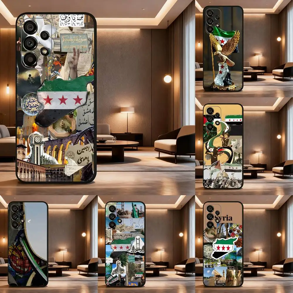 Flag National Emblem Syrian For Samsung Galaxy A73,31,32,72,41,53,52,71,22,5G,Note,J7,8,9 Soft Black Silicone Phone Case
Flag National Emblem Syrian For Samsung Galaxy A73,31,32,72,41,53,52,71,22,5G,Note,J7,8,9 Soft Black Silicone Phone Case