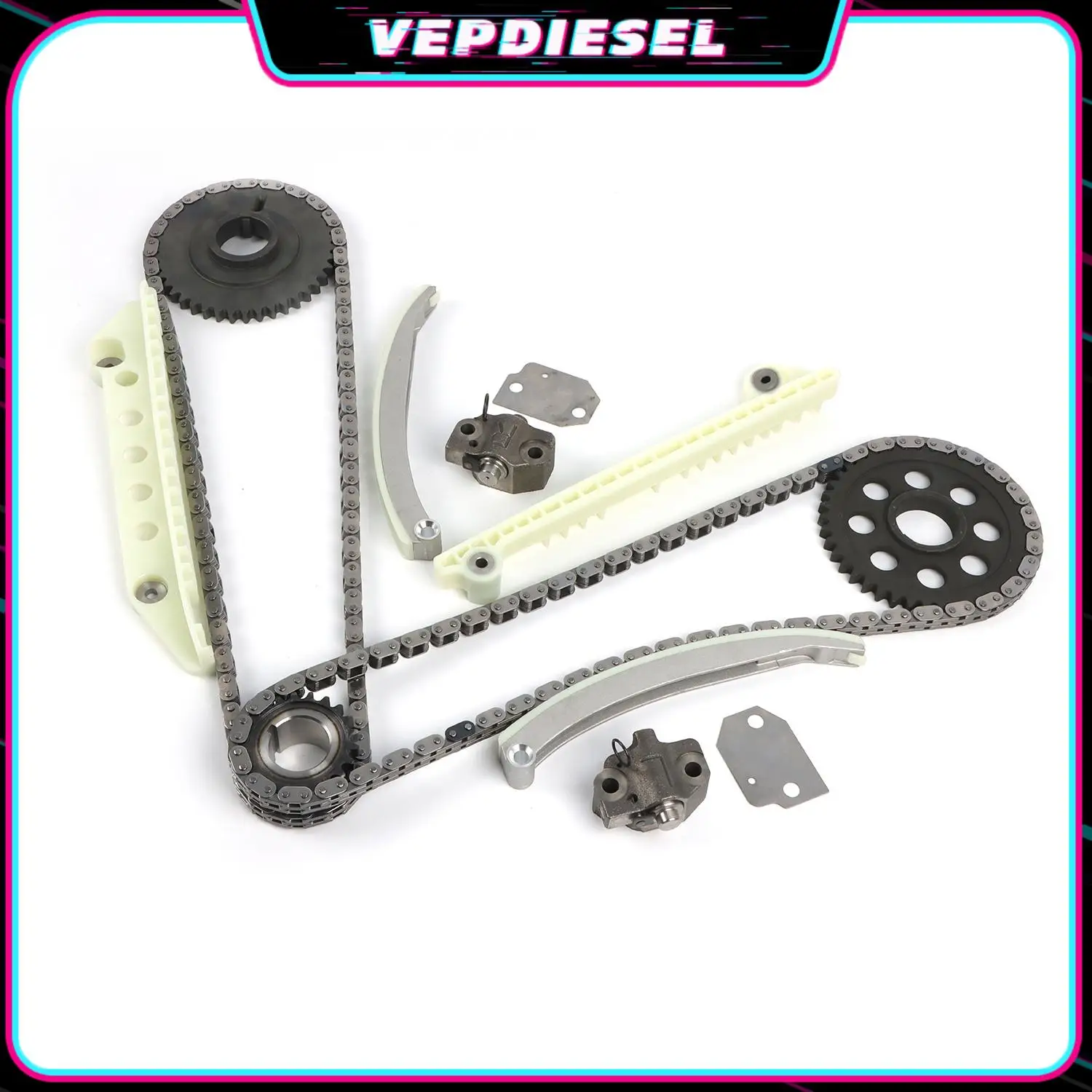 F8AZ-6256-AA F8AZ-6256-BA XL3Z-6306-AA Timing Chain Kit for 1997-2010 Ford F-150 Explorer Expedition 4.6L SOHC VIN 6 W 90387SG
F8AZ-6256-AA F8AZ-6256-BA XL3Z-6306-AA Timing Chain Kit for 1997-2010 Ford F-150 Explorer Expedition 4.6L SOHC VIN 6 W 90387SG
