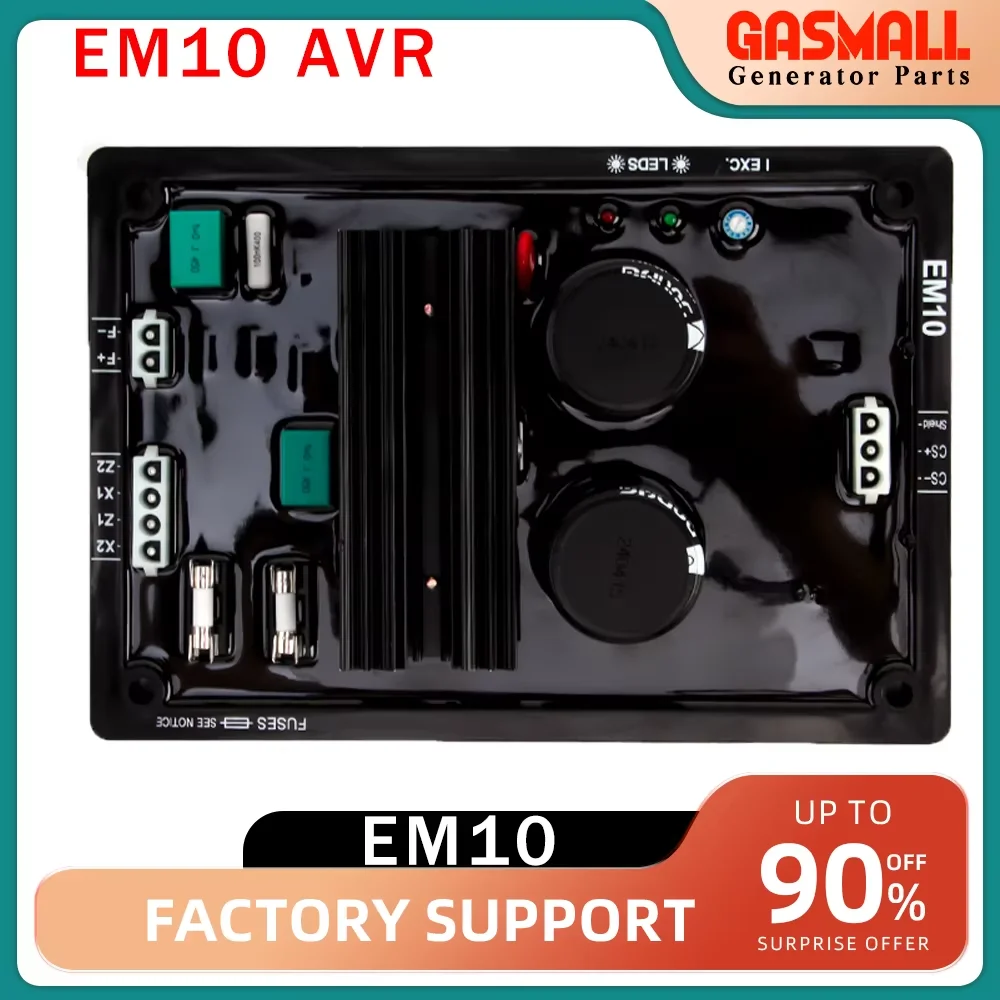 EM10 AVR Original Caterpillar CAT 398-7247 Leroy Somer Automatic Voltage Regulator For Diesel Generator Set Made In France
EM10 AVR Original Caterpillar CAT 398-7247 Leroy Somer Automatic Voltage Regulator For Diesel Generator Set Made In France
