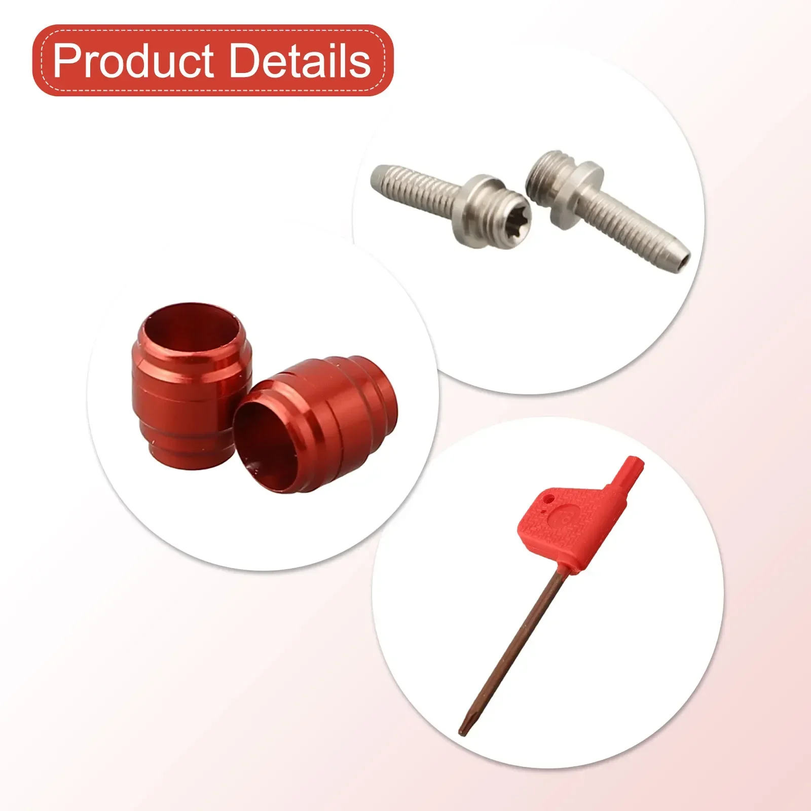 5 Pcs Bike Hydraulic Disc Brake Oil Needle Olive Head Replacement Olive Head Oil Needle For-SRAM Bikes Replace Tools Accessories
5 Pcs Bike Hydraulic Disc Brake Oil Needle Olive Head Replacement Olive Head Oil Needle For-SRAM Bikes Replace Tools Accessories