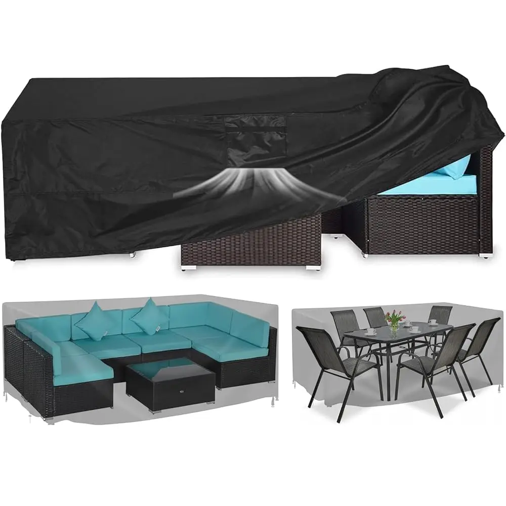 Patio Furniture Covers Rectangular, Outdoor Furniture Cover Waterproof, Sectional Sofa Set Covers Table And Chair Set Covers
Patio Furniture Covers Rectangular, Outdoor Furniture Cover Waterproof, Sectional Sofa Set Covers Table And Chair Set Covers