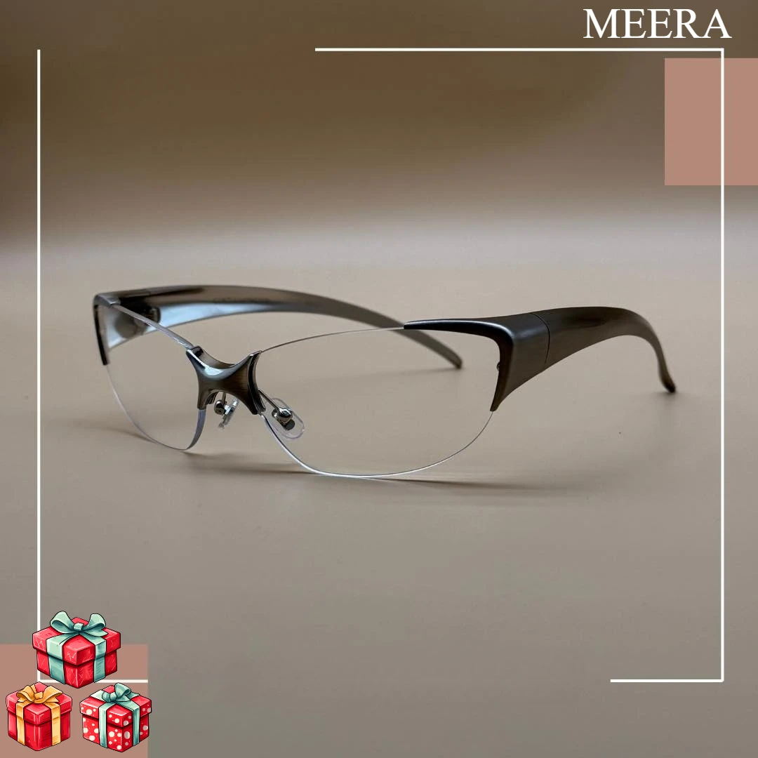 Cyberpunk Brand Designer Y2k Sliver Sunglasses for Women Men Sun Glasses Vintage Luxury Titanium Outdoor Gm Eyewear UV400
Cyberpunk Brand Designer Y2k Sliver Sunglasses for Women Men Sun Glasses Vintage Luxury Titanium Outdoor Gm Eyewear UV400