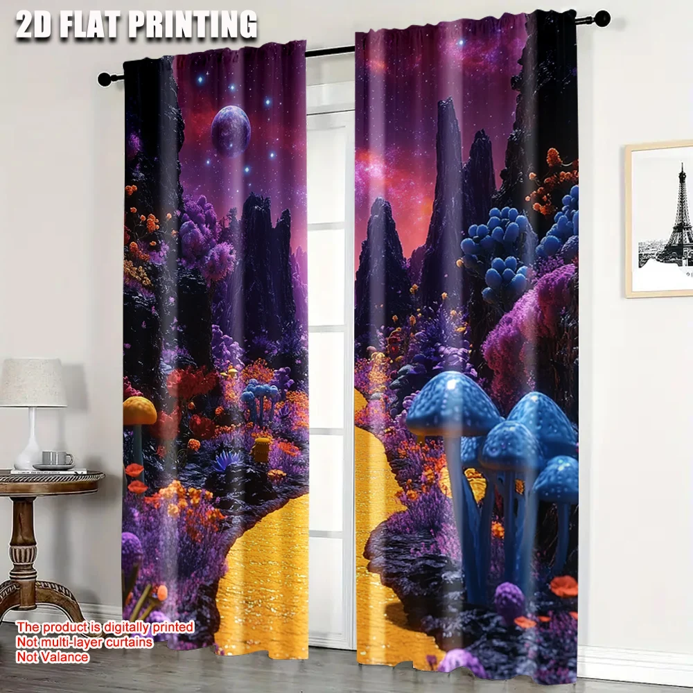 2pc, Window Curtains fantasy stone Durable Polyester,Without Electricity Spring Party & Holiday Decor Suitable for Holiday Home
2pc, Window Curtains fantasy stone Durable Polyester,Without Electricity Spring Party & Holiday Decor Suitable for Holiday Home