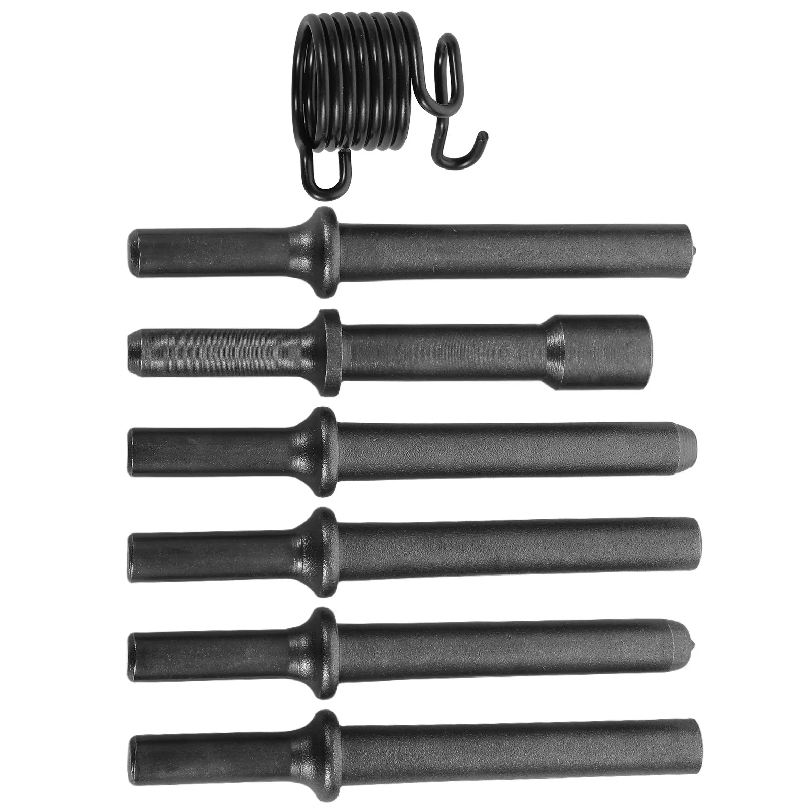 1Set Pneumatic Air Hammer Bit Smoothing Rivet Tool Solid Semi-Hollow Heads Drift Punch Spring Metal Car Repair
1Set Pneumatic Air Hammer Bit Smoothing Rivet Tool Solid Semi-Hollow Heads Drift Punch Spring Metal Car Repair