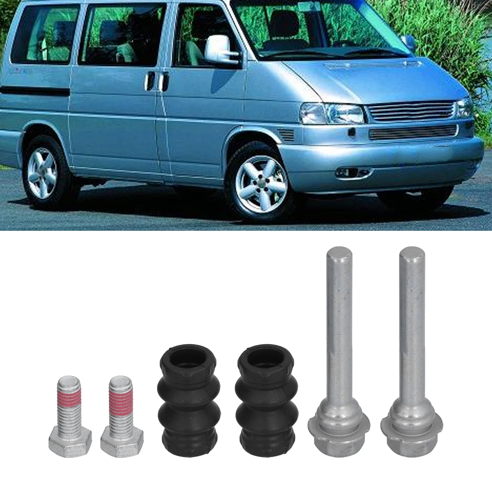 113‑1346X Rear Brake Caliper Slider Pin Rear Brake Caliper Slider Pins Bolts Kit BCF1346B Replacement for Transporter T4
113‑1346X Rear Brake Caliper Slider Pin Rear Brake Caliper Slider Pins Bolts Kit BCF1346B Replacement for Transporter T4