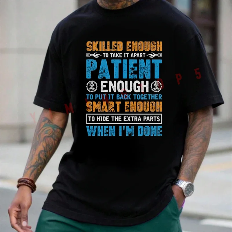 Enoskilled Enough To Take It Apart Patient Enough Motorcycle Men T-Shirt Cotton O-neck Short Sleeve Fashion Top Tees
Enoskilled Enough To Take It Apart Patient Enough Motorcycle Men T-Shirt Cotton O-neck Short Sleeve Fashion Top Tees