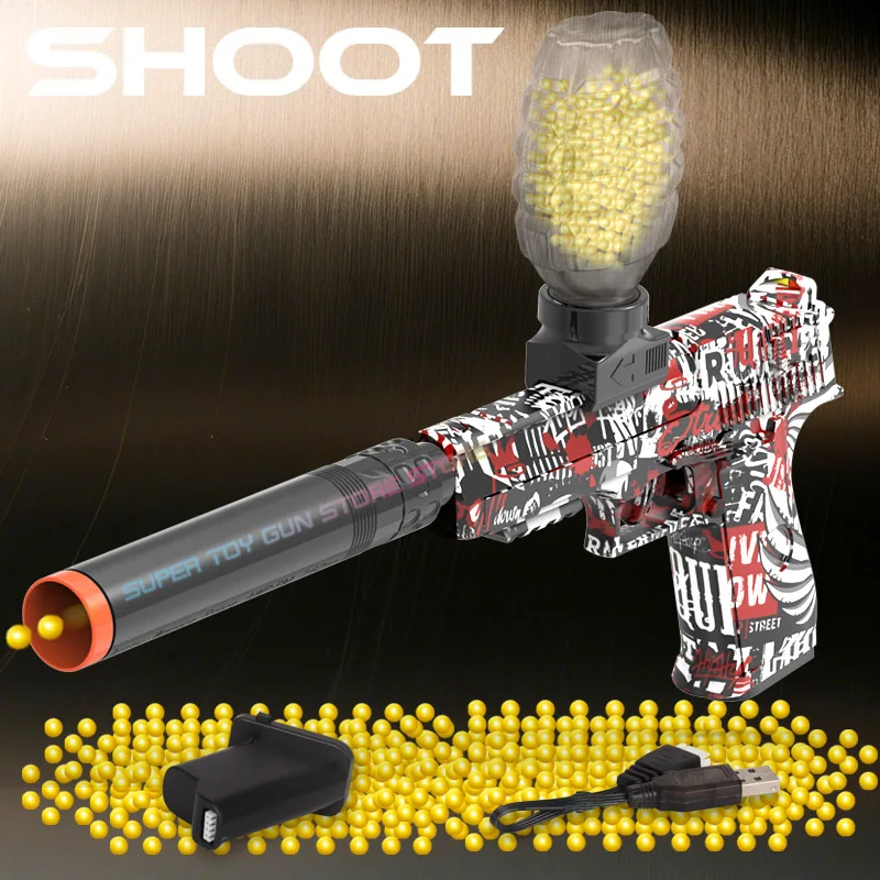 2025. New G18 electric toy gun, capable of continuously and automatically firing soft bullets, air guns, and outdoor CS shooting
2025. New G18 electric toy gun, capable of continuously and automatically firing soft bullets, air guns, and outdoor CS shooting