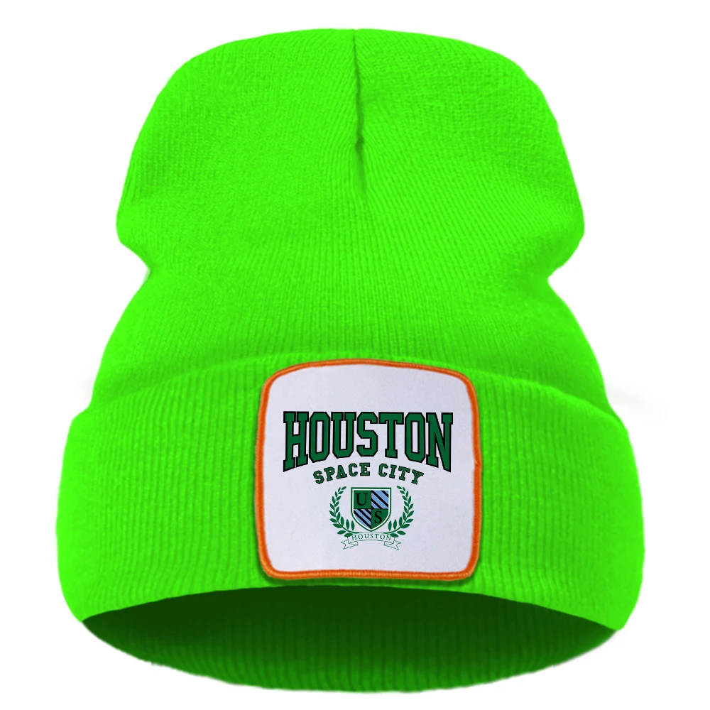 Us Houston Space City Printing Knitted Hat For Male Cotton Casual Hip Hop Winter Punk Hats Windproof Personality Men Driver Caps
Us Houston Space City Printing Knitted Hat For Male Cotton Casual Hip Hop Winter Punk Hats Windproof Personality Men Driver Caps