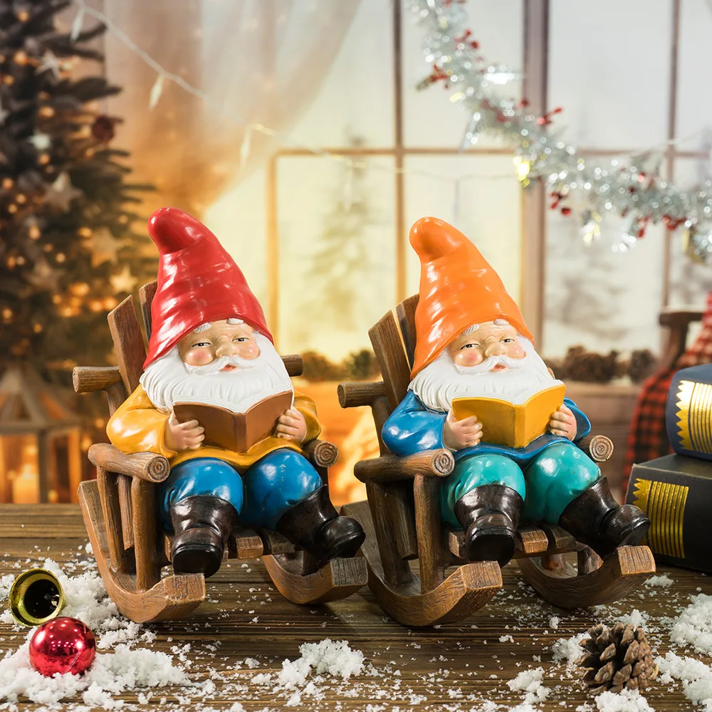 Modern Cartoon New Leisure Chair Reading Fairy Accessories Leisure Home Decoration Desktop Dwarf Resin Crafts Decoration
Modern Cartoon New Leisure Chair Reading Fairy Accessories Leisure Home Decoration Desktop Dwarf Resin Crafts Decoration